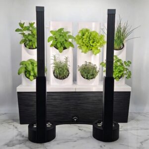 MikroGarden Zöld Fal 8 - Lámpával